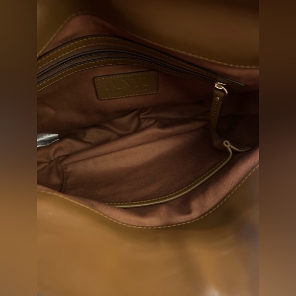 IMNYC Isaac Mizrahi Suede Crossbody Bag with leather and suede flower accents - Picture 9 of 11